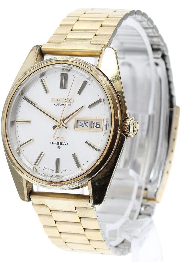 Seiko King Seiko 56267000 Day Date Silver Dial Automatic Mens Watch893620
